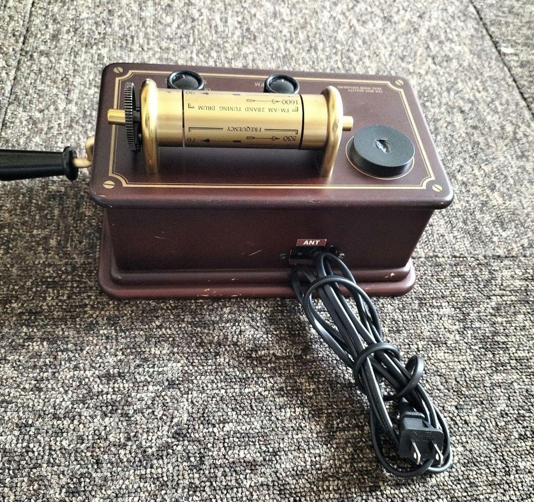 クラリオン アンティーク調ラジオ HR-2000A クラリオン アンティーク調