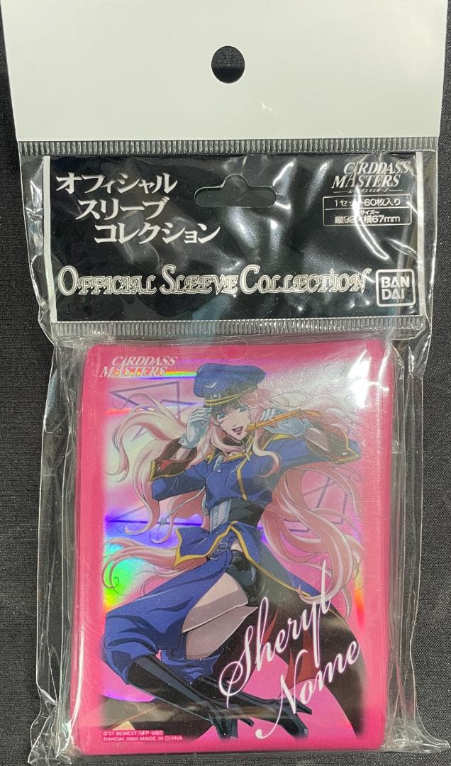 マクロスF カードダスマスターズ スリーブ シェリル・ノーム マクロスF カードダスマスターズ スリーブ シェリル・ノーム