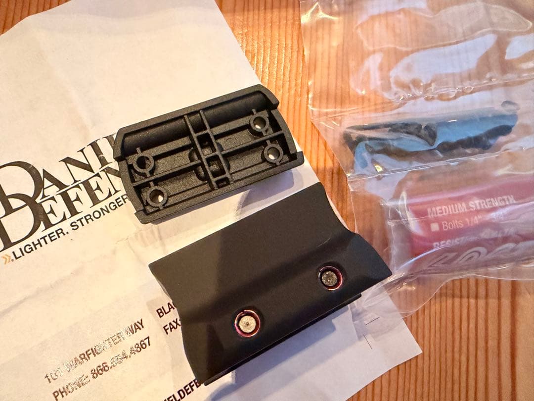 く*ら様 【実物】DANIEL DEFENSE ダニエルディフェンス T2 マウ