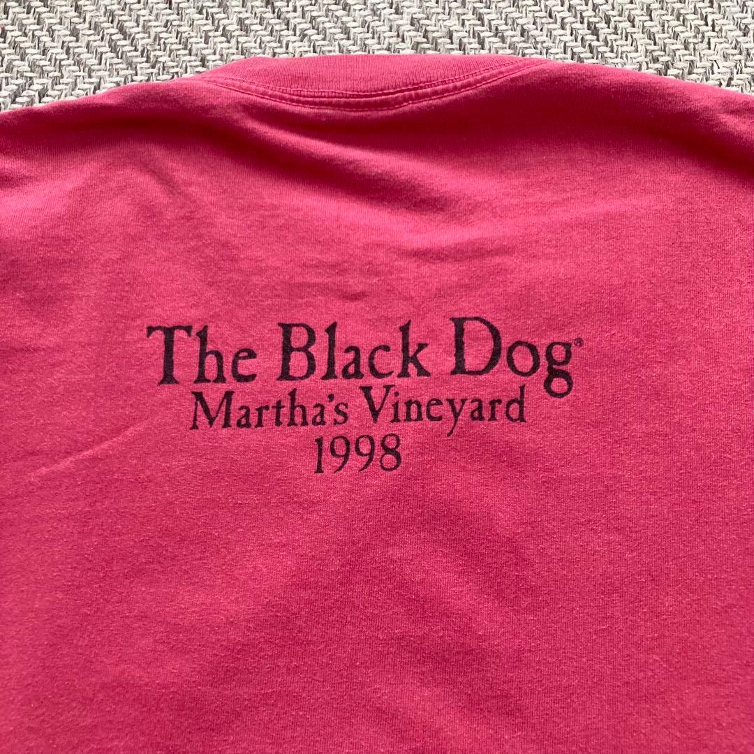 足の裏黒介様専用 ビンテージ The Black Dog 黒犬プリントTシャツ