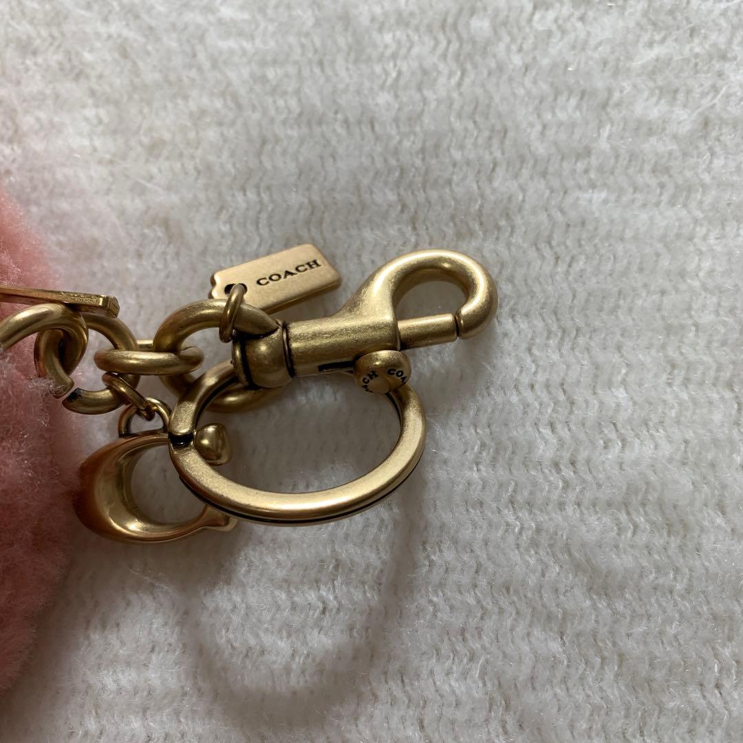 COACH コーチ　ケース　シアリング　CO226 ピンク　チャーム