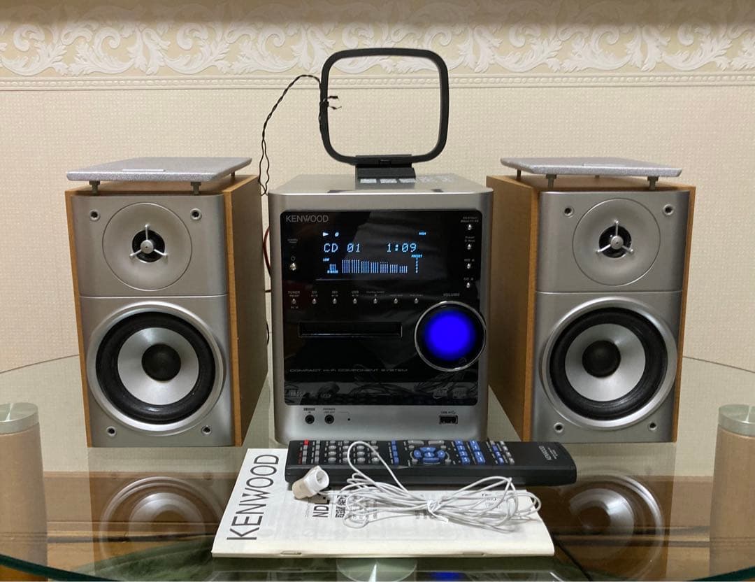 美品】KENWOOD RMD-NDL100 MD・CD・USB・希少可動品