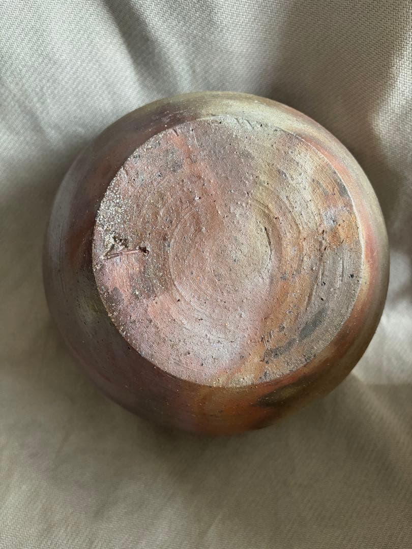 備前焼 藤原陶斎 花瓶 壺