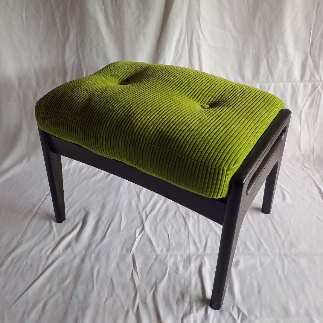 【希少色】マルニ60 オットマン マルニ木工 ブラックオーク コーデュロイ