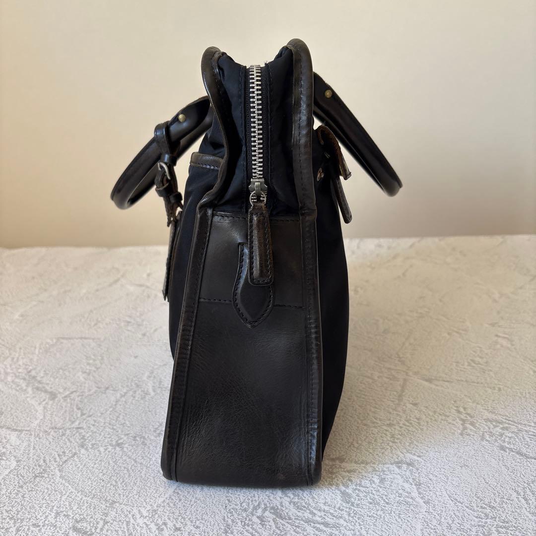 Felisi フェリージ ナイロンレザー ブリーフケース 8637/2 黒