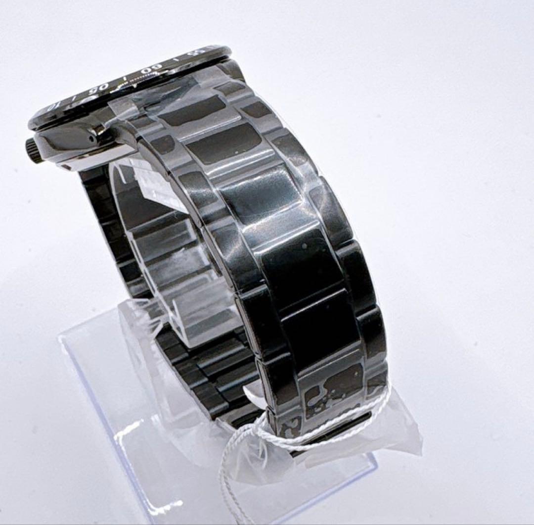 新品未使用 箱付SEIKO 自動巻き 腕時計 防水 裏スケルトン ブラック