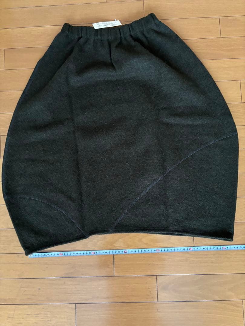 ババグーリ Babaghuri スカート コクーンシルエット ウール