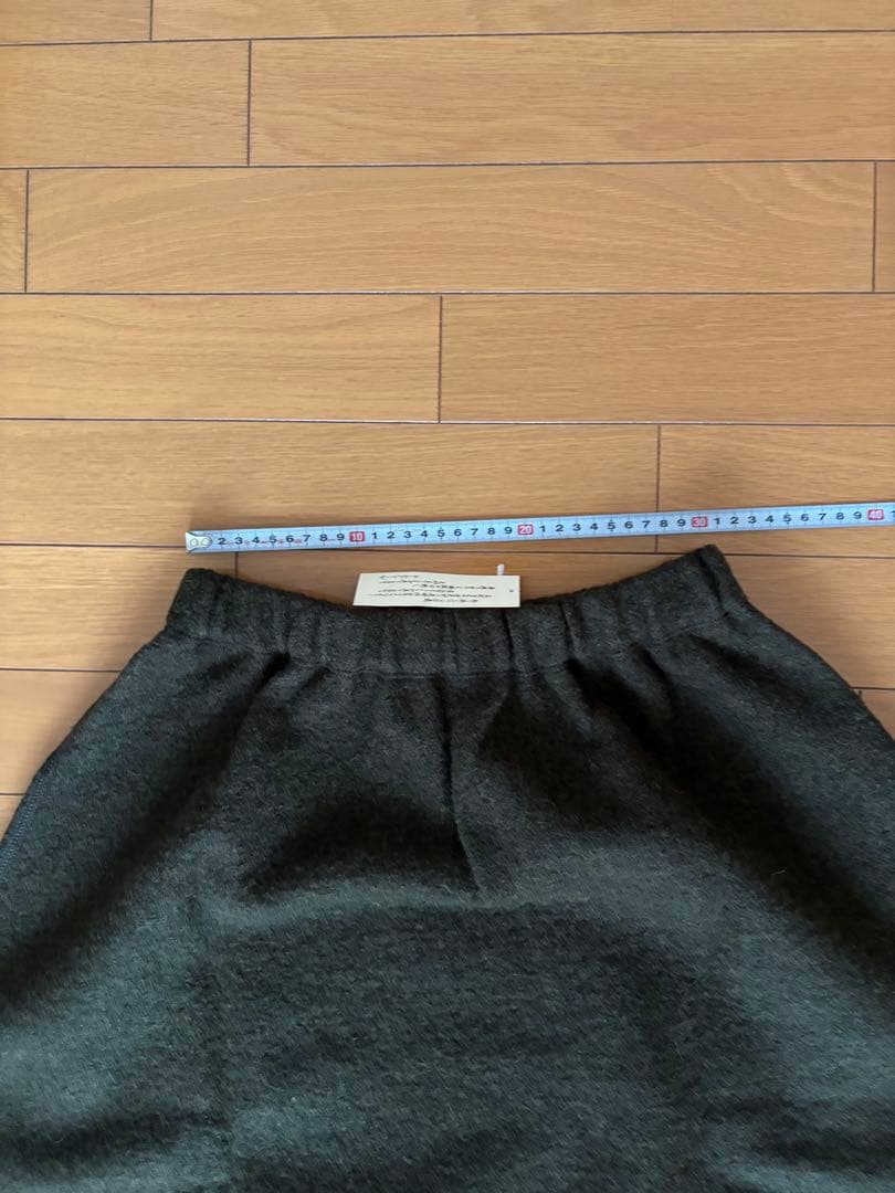 ババグーリ Babaghuri スカート コクーンシルエット ウール