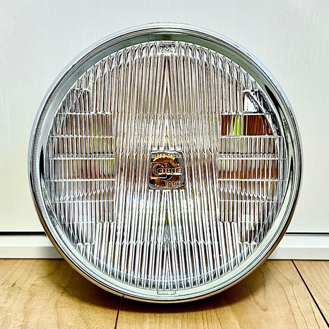 当時物 シビエ 凹み ヘッドライト CIBIE スーパーオスカー マーシャル