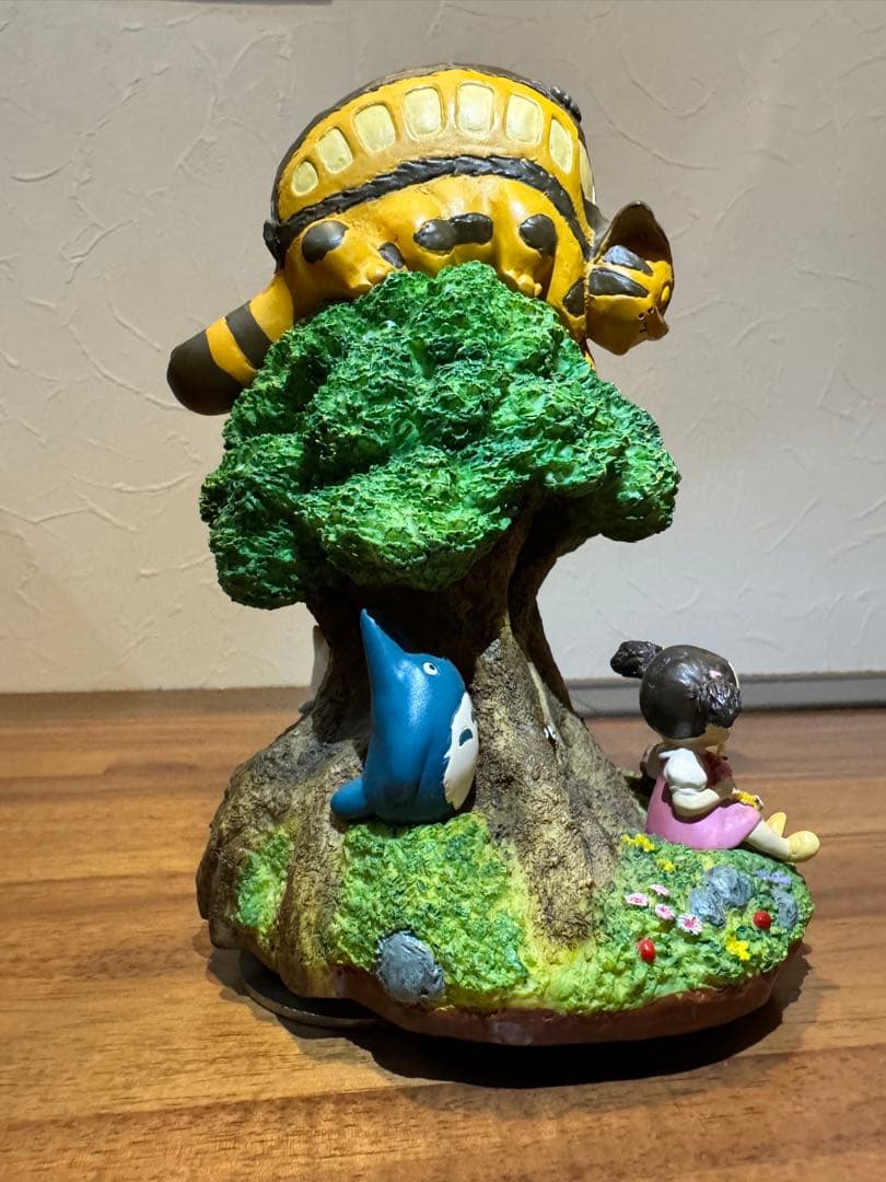 トトロ ネコバス　フィギュア オルゴール　箱付き