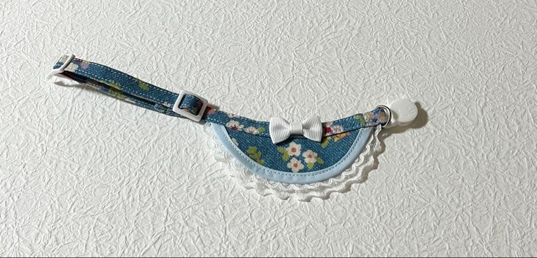 ミニ丸スタイ(花柄デニム) No．79-580 - メルカリ