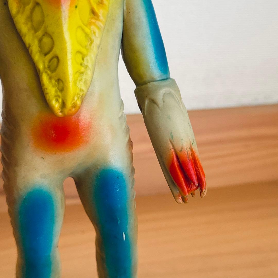 【7/21まで限定割引】ブルマァク メトロン星人 ソフビ 当時物