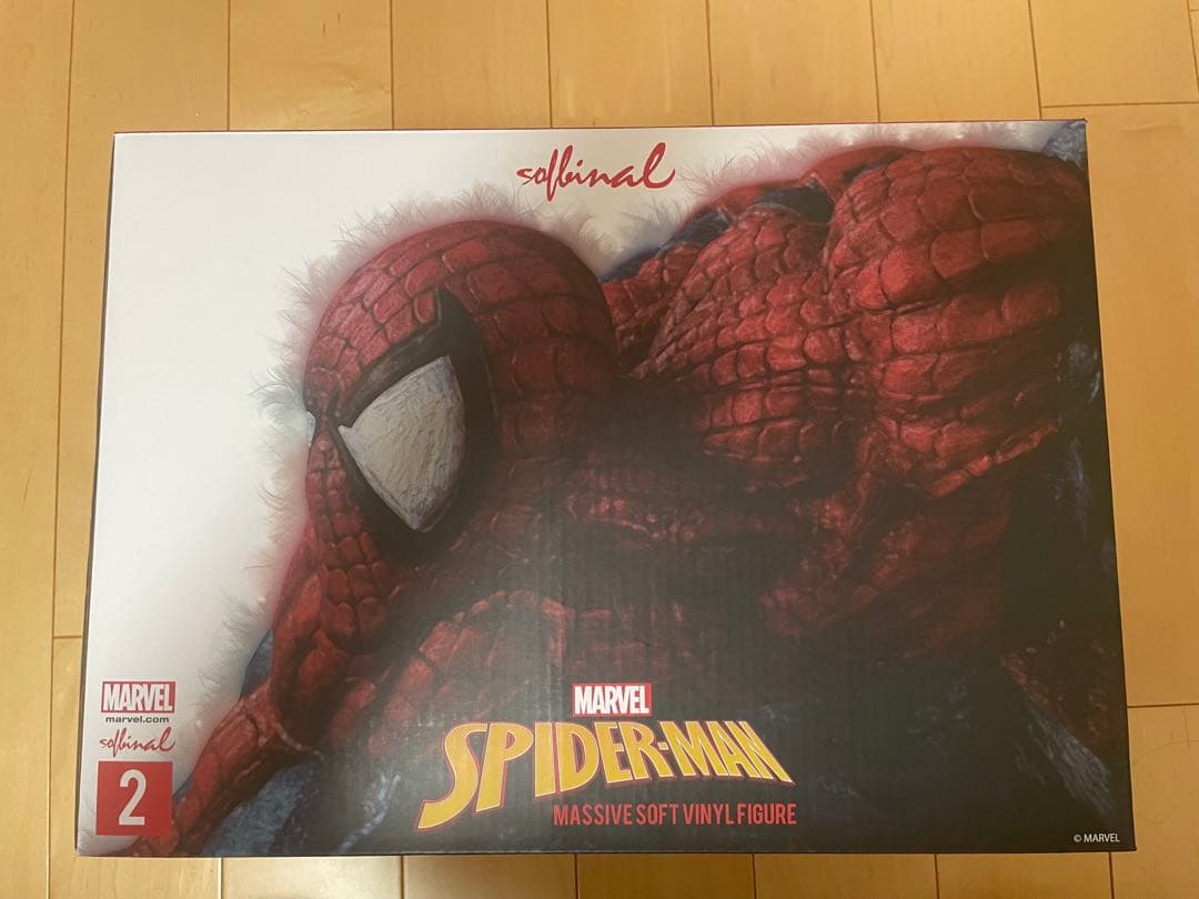 ソフビナル スパイダーマン 千値練 marvel 岩倉圭二原型 フィギュア