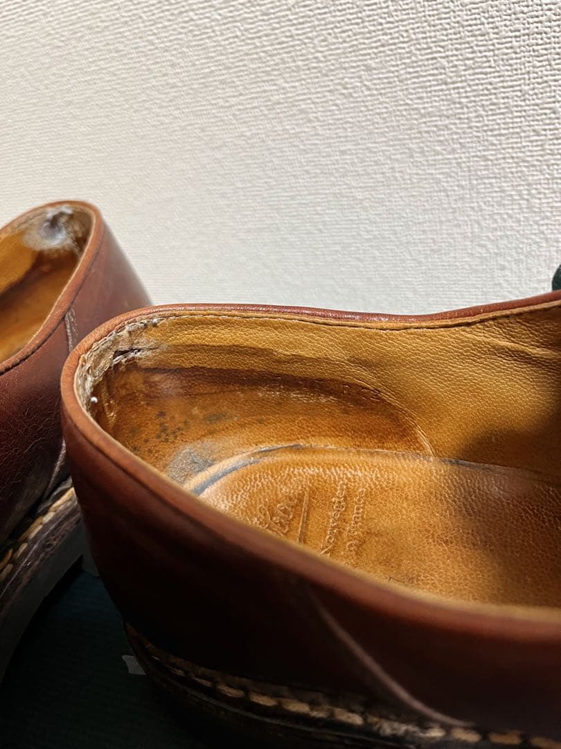 Paraboot Michael パラブーツ ミカエル モカシン 革靴 42