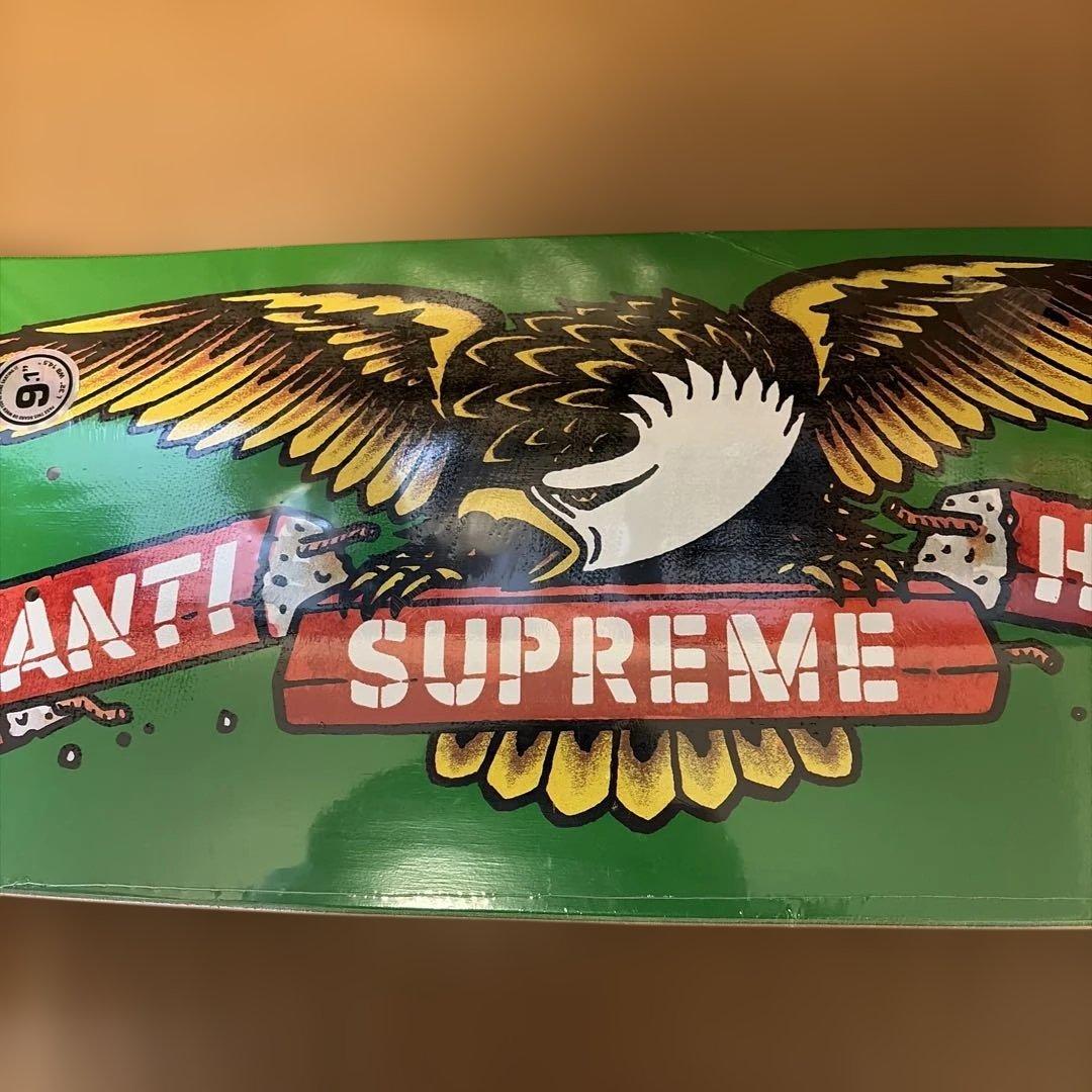 Supreme Anti-Hero スケートボードデッキ ９.１インチ　未開封
