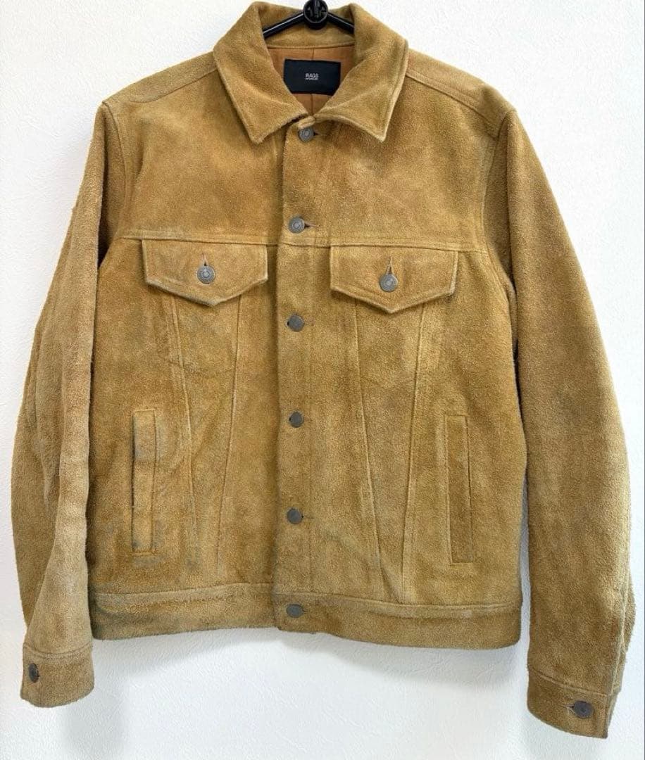 限定特価★RagsMcGREGOR ３rdTRUCKER REATHER