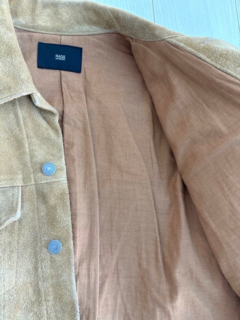 限定特価★RagsMcGREGOR ３rdTRUCKER REATHER