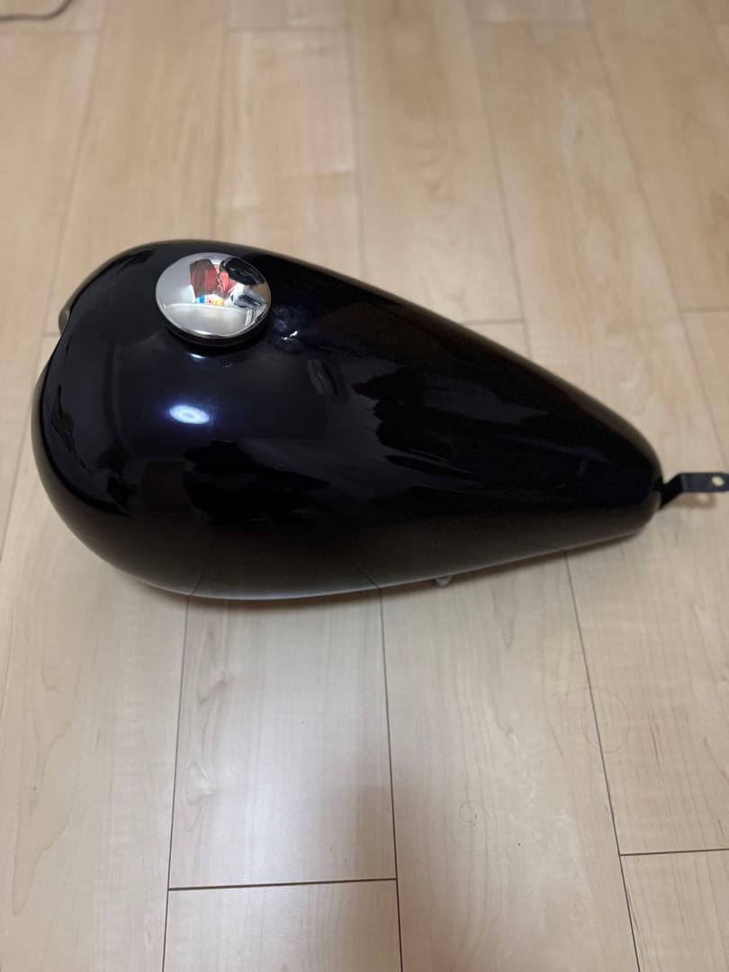 中古】SR400 SR500 社外 マスタングタンクダークパープル