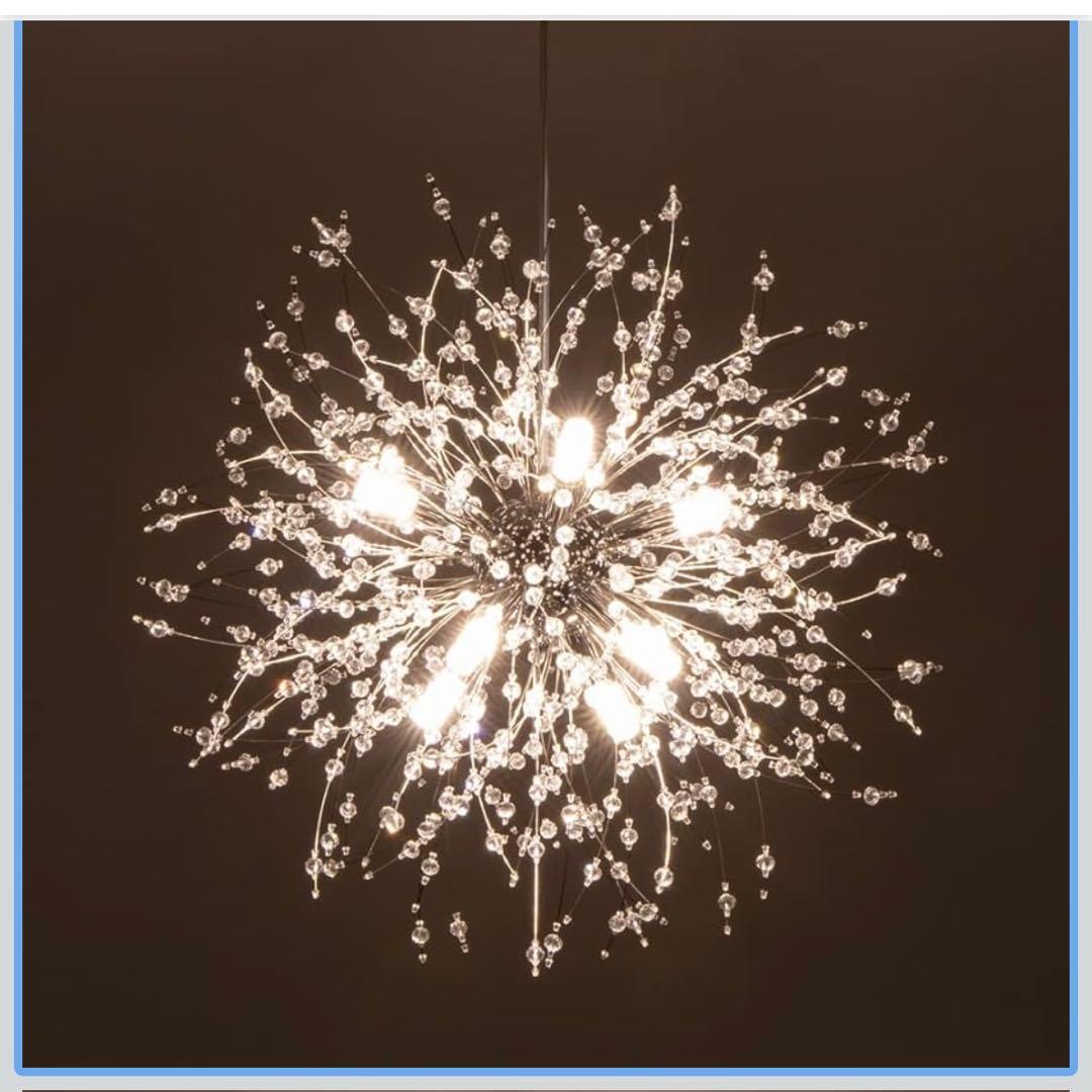 Chende ペンダントライト シャンデリア クリスタル※写真を追加しました