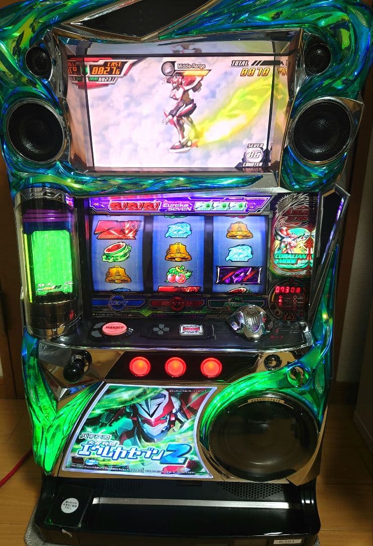 送料込】新鬼武者 茜パネル パチスロ 実機 直接引取可 新鬼武者 お