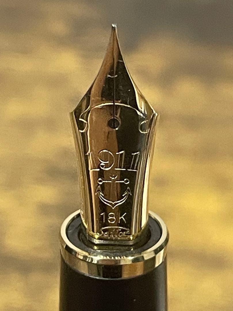 筆記確認済美品梨地18k 備品あり字幅MF セーラー万年筆