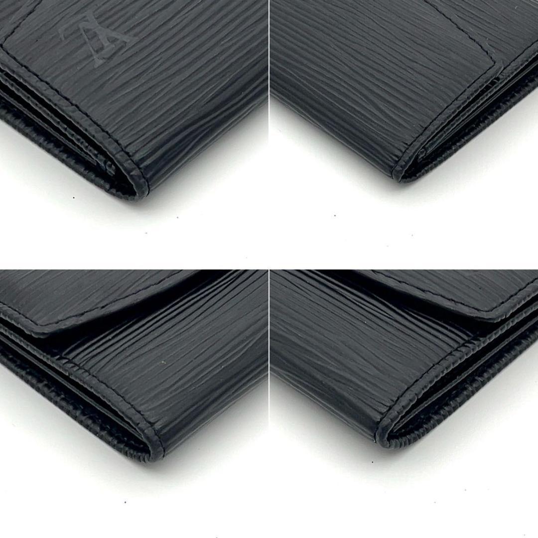 限界価格❣️ルイヴィトン エピ ケース ポルトモネサーンプル 黒 男女兼用