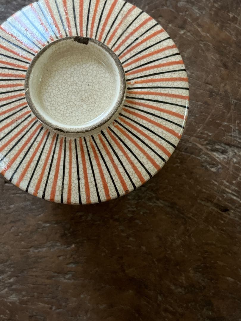 麦藁手　古瀬戸　幕末　蓋付き向付