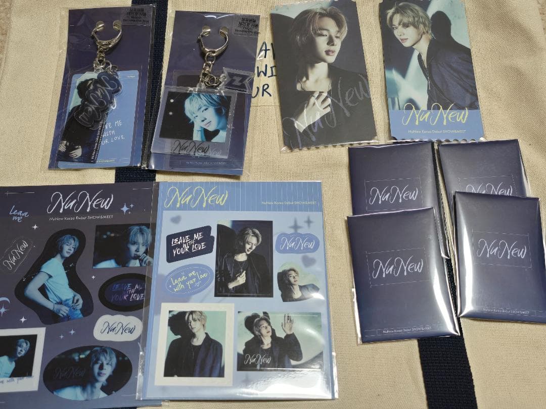 NuNew 韓国ショーケース　グッズ　スペシャルセット 新品・未開封