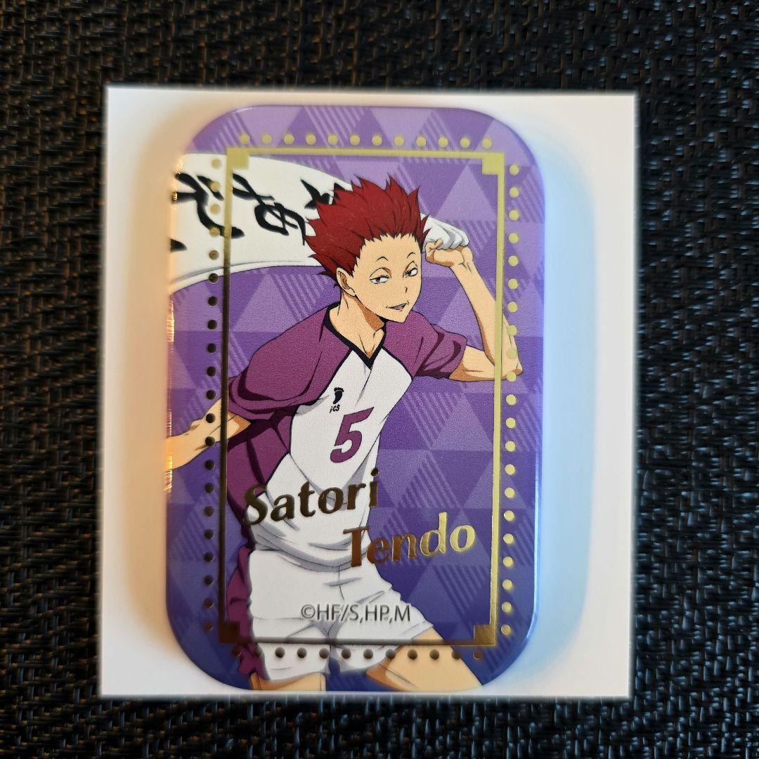 ハイキュー!!スクエア缶バッジ 横断幕 天童覚 - メルカリ