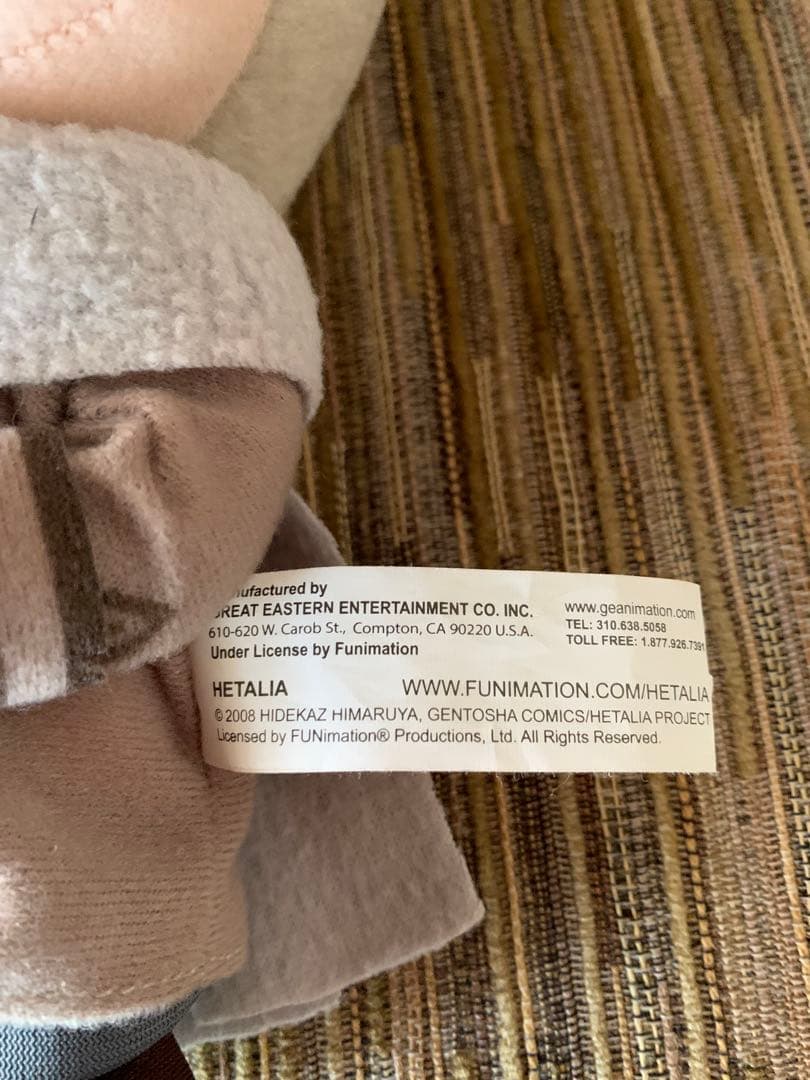 ヘタリア　北米版　ロシア　ぬいぐるみ