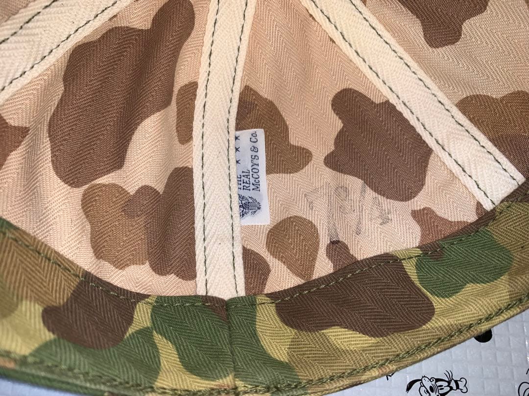 The REAL McCOY´S メカニックキャップ MA19004