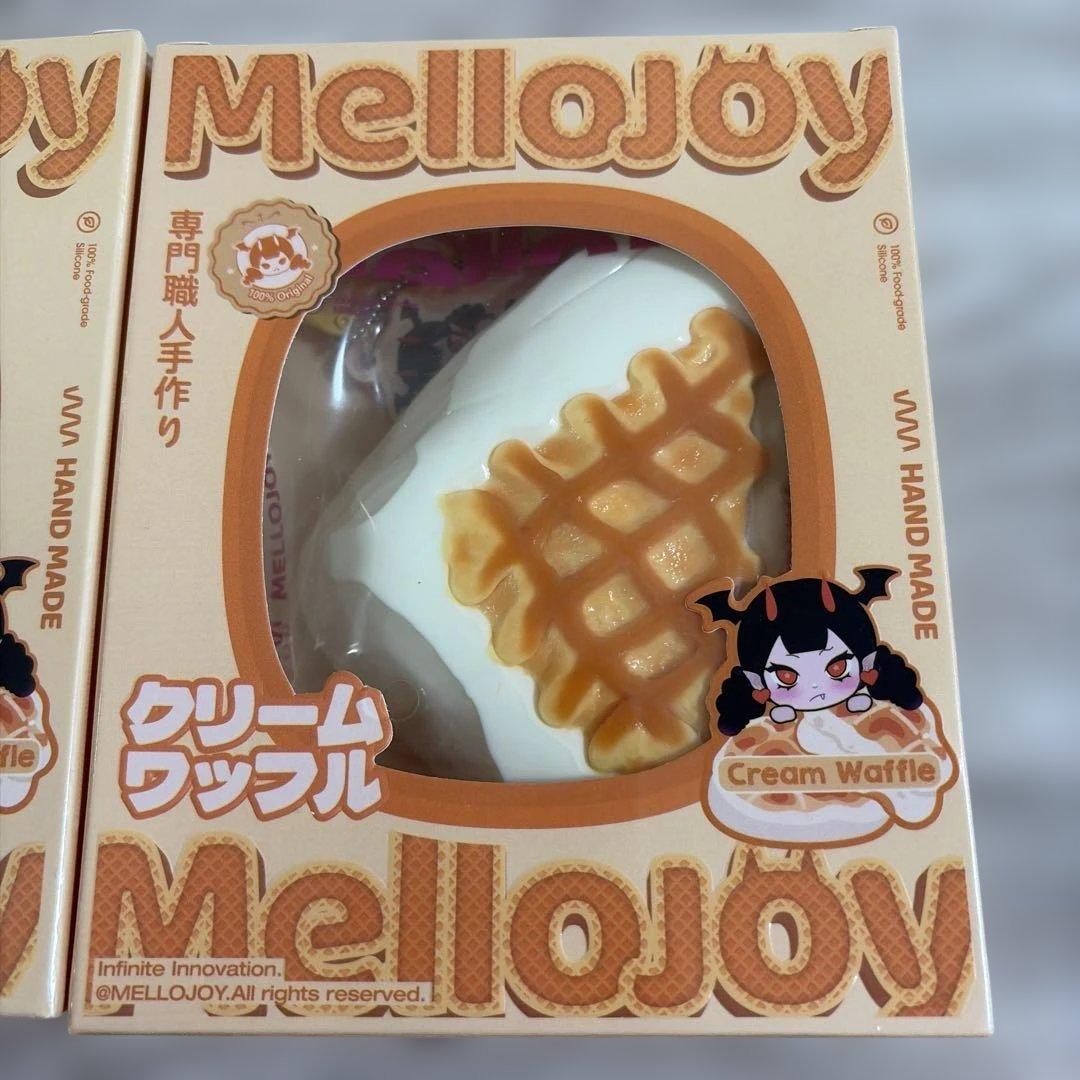 Mellojoy メロジョイ クリームワッフル 三角、スクエア 新品未開封