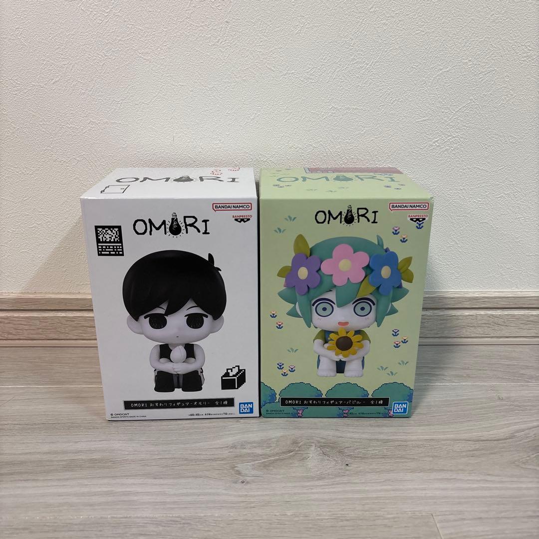 OMORI おすわりフィギュア オモリ バジル 2個セット - メルカリ