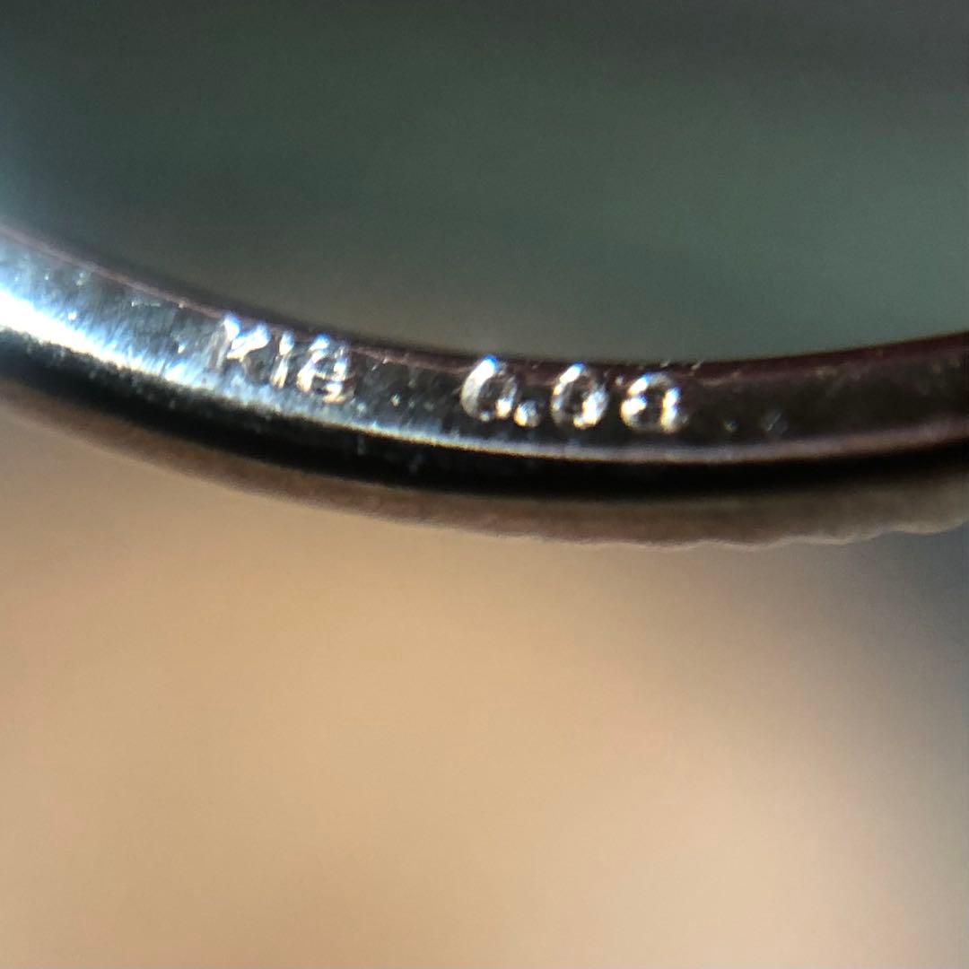 mederujewelryリーフモチーフ リング K18