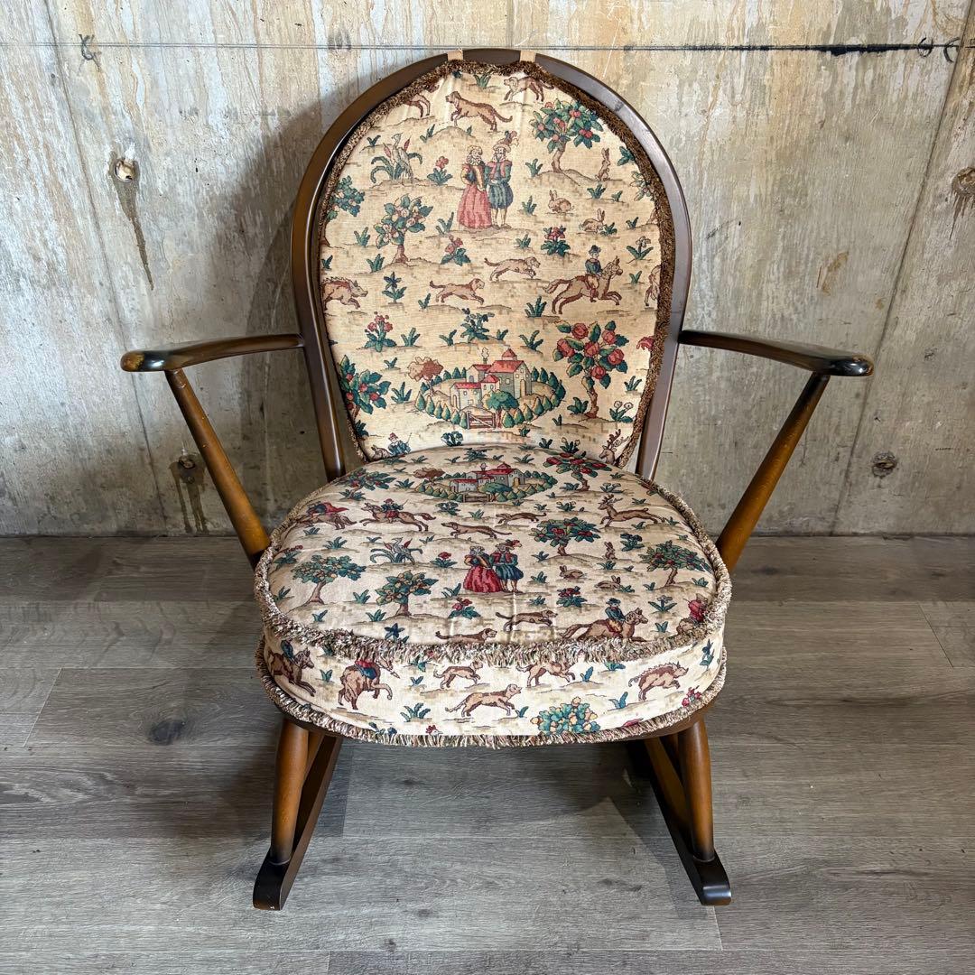 ERCOL グランドマザー ロッキングチェア ヴィンテージ アーコール 希少