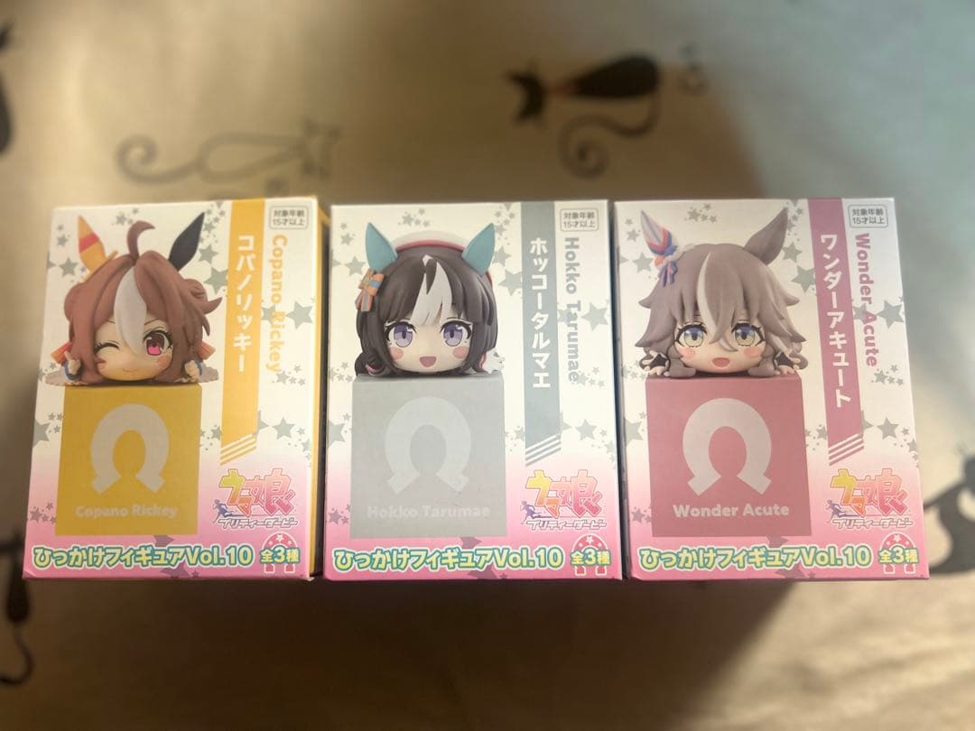 【ウマ娘】 ひっかけフィギュア vol.1～10 セット販売 29体 未開封品