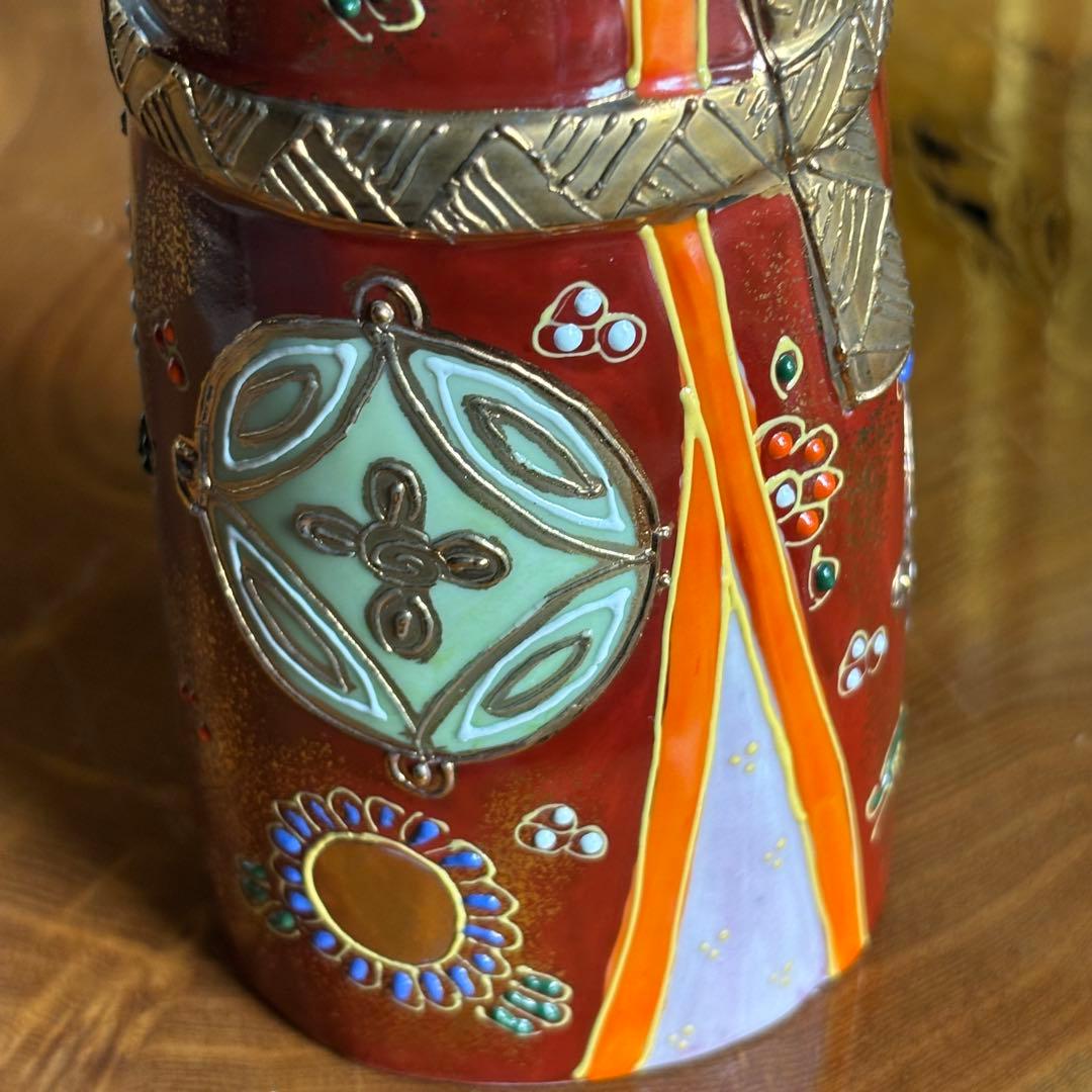 九谷焼 立雛 屏風付き 雛人形 お雛様