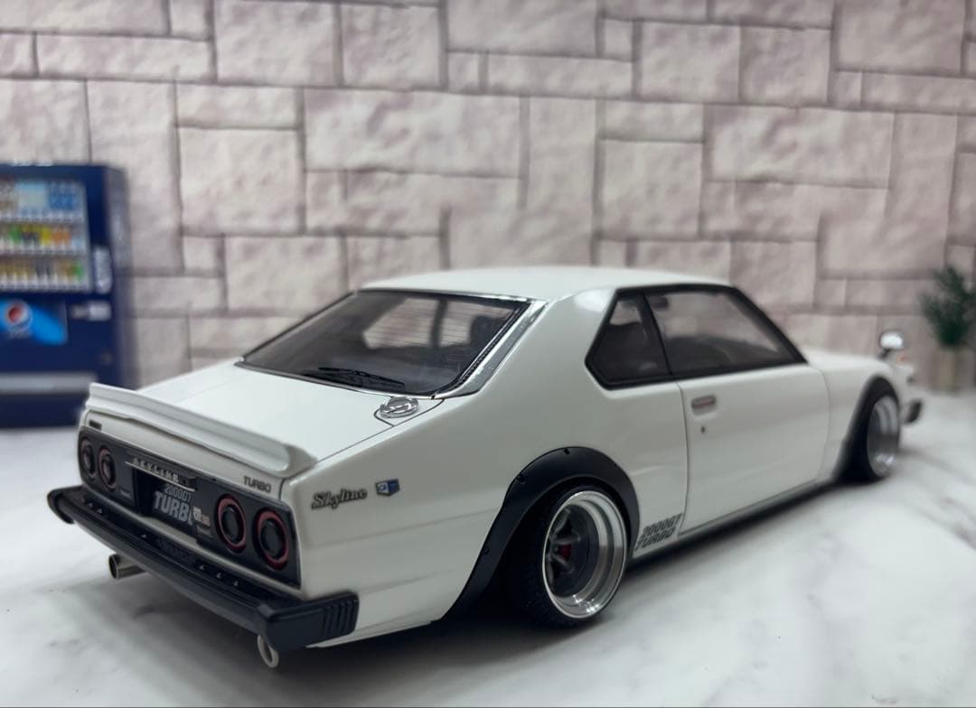 1/18 イグニッションモデル　スカイラインジャパン後期型ワタナベ深リムカスタム