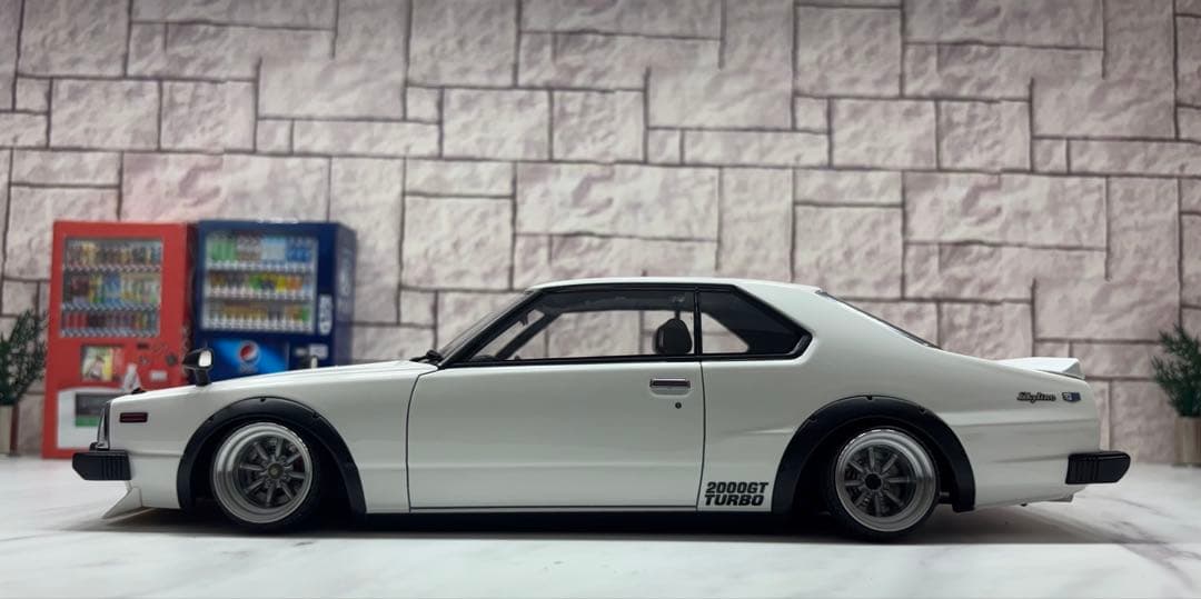 1/18 イグニッションモデル　スカイラインジャパン後期型ワタナベ深リムカスタム