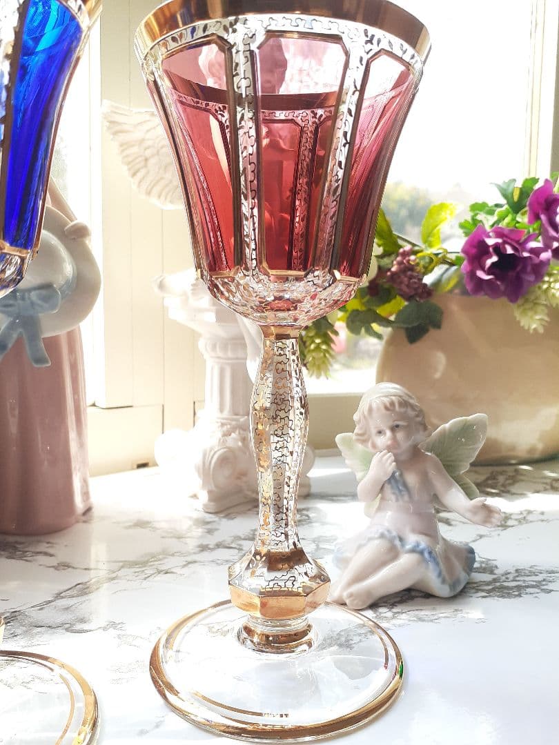 ボヘミア エーゲルマン ワイングラス ペア ショップ エーゲルマン