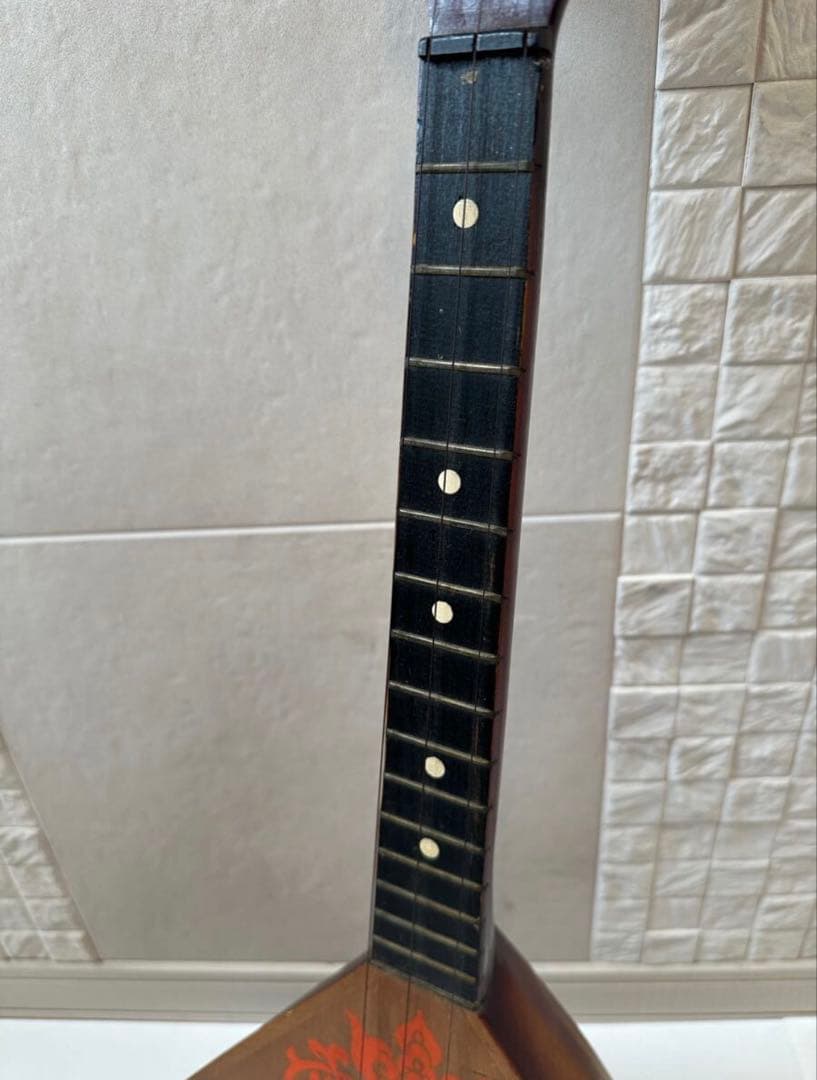 ロシア 民族楽器 バラライカ 弦楽器 ソビエト連邦 ソ連 管理No.※n2f※