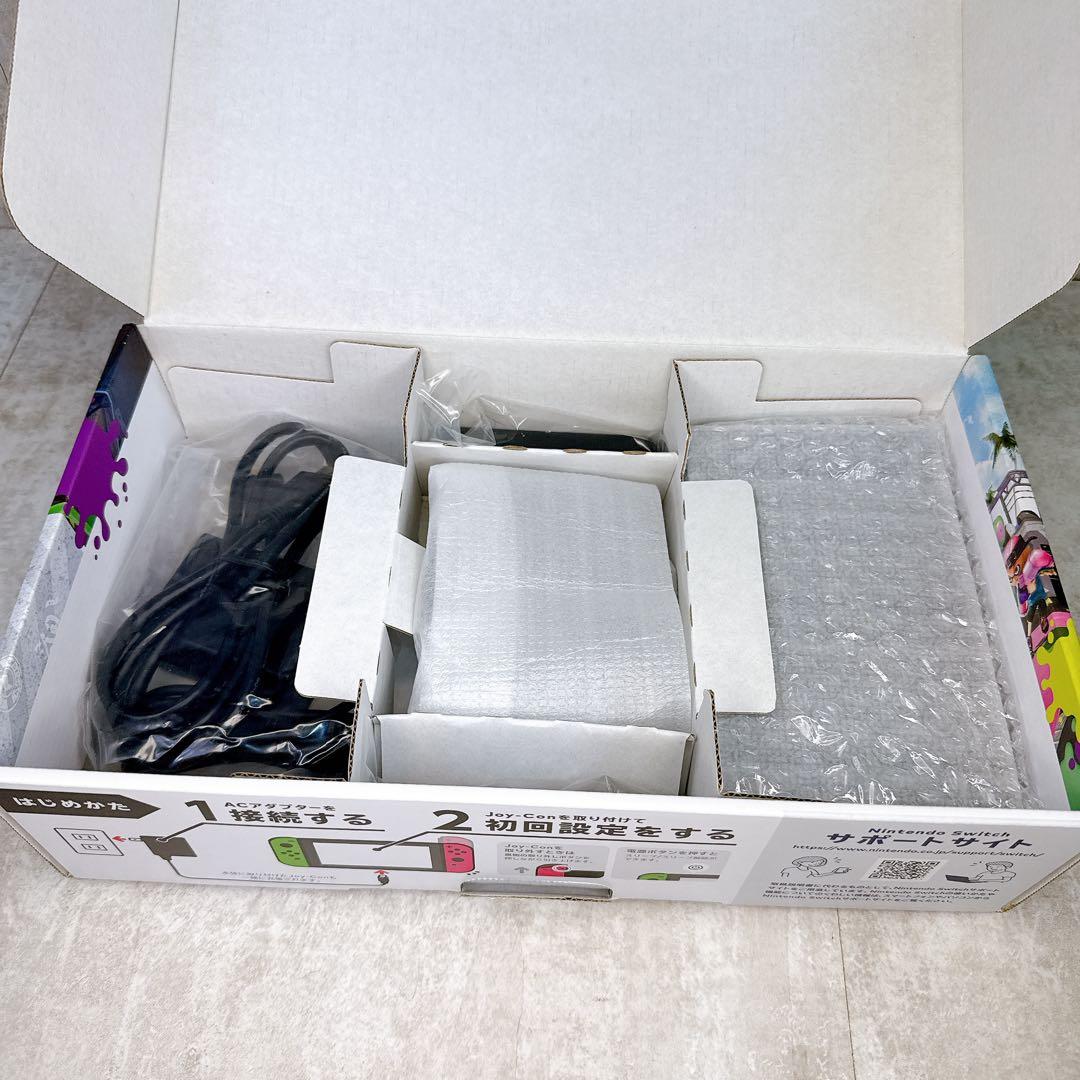 ジャンク Nintendo Switch スプラトゥーン2セット スイッチ 本体