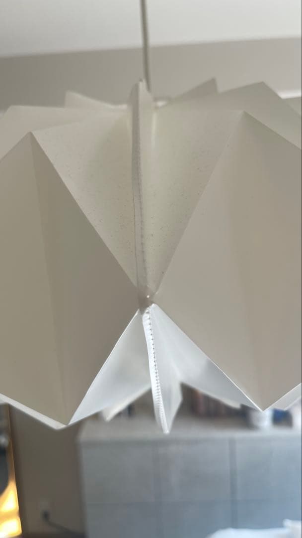 【定価5万7千円】紙作りペンダント照明