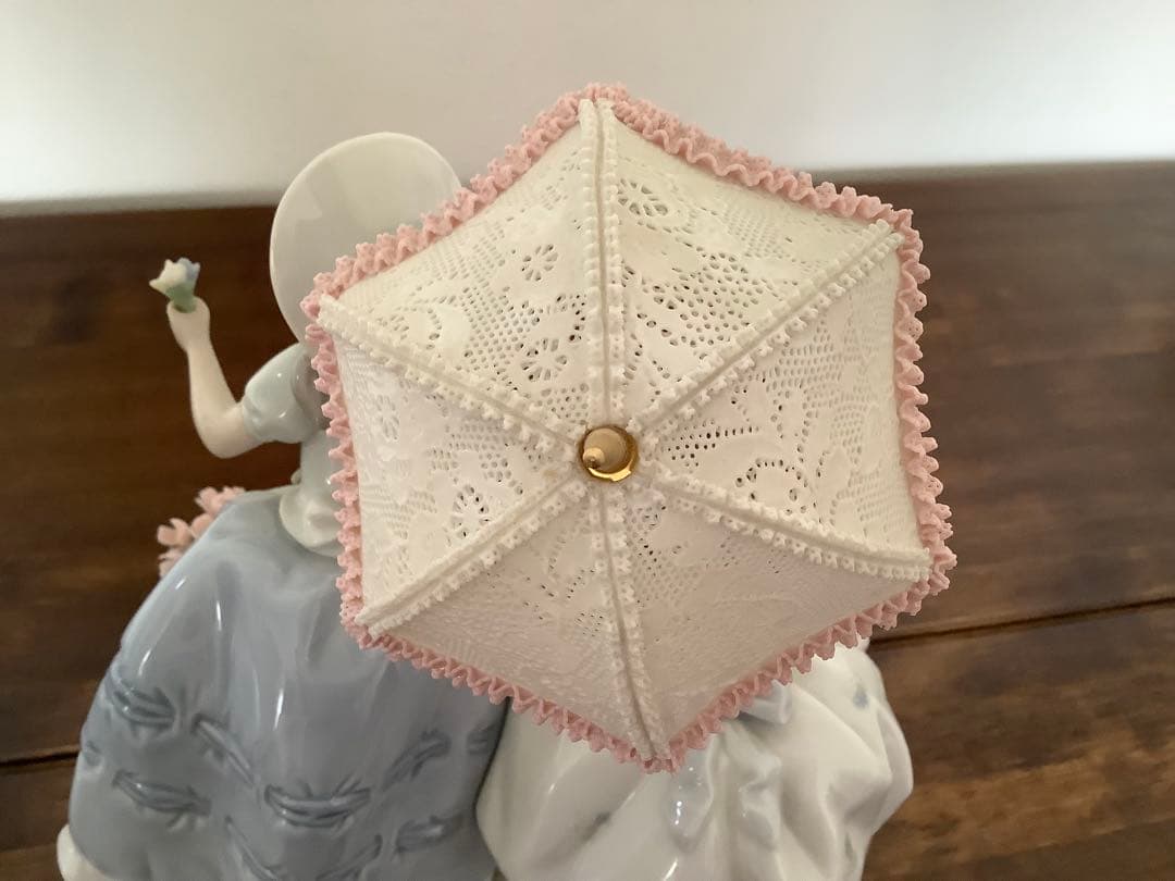 リヤドロ 花売りの姉妹 Vendiendo flores 5537 美品