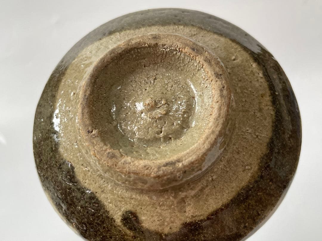 陶芸家 人間国宝 濱田庄司 浜田庄司 ？ 茶碗 鉄絵 稲妻