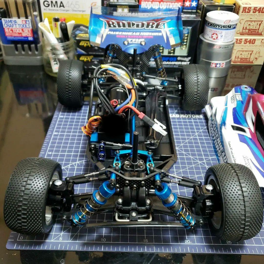 タミヤ TT02B カスタム ブラシレス バルドルボディ オプションフル