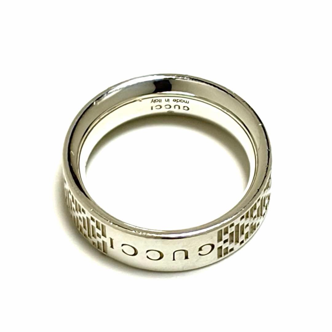 GUCCI リング ディアマンテ シルバー925 ホワイト 13号 アクセサリー