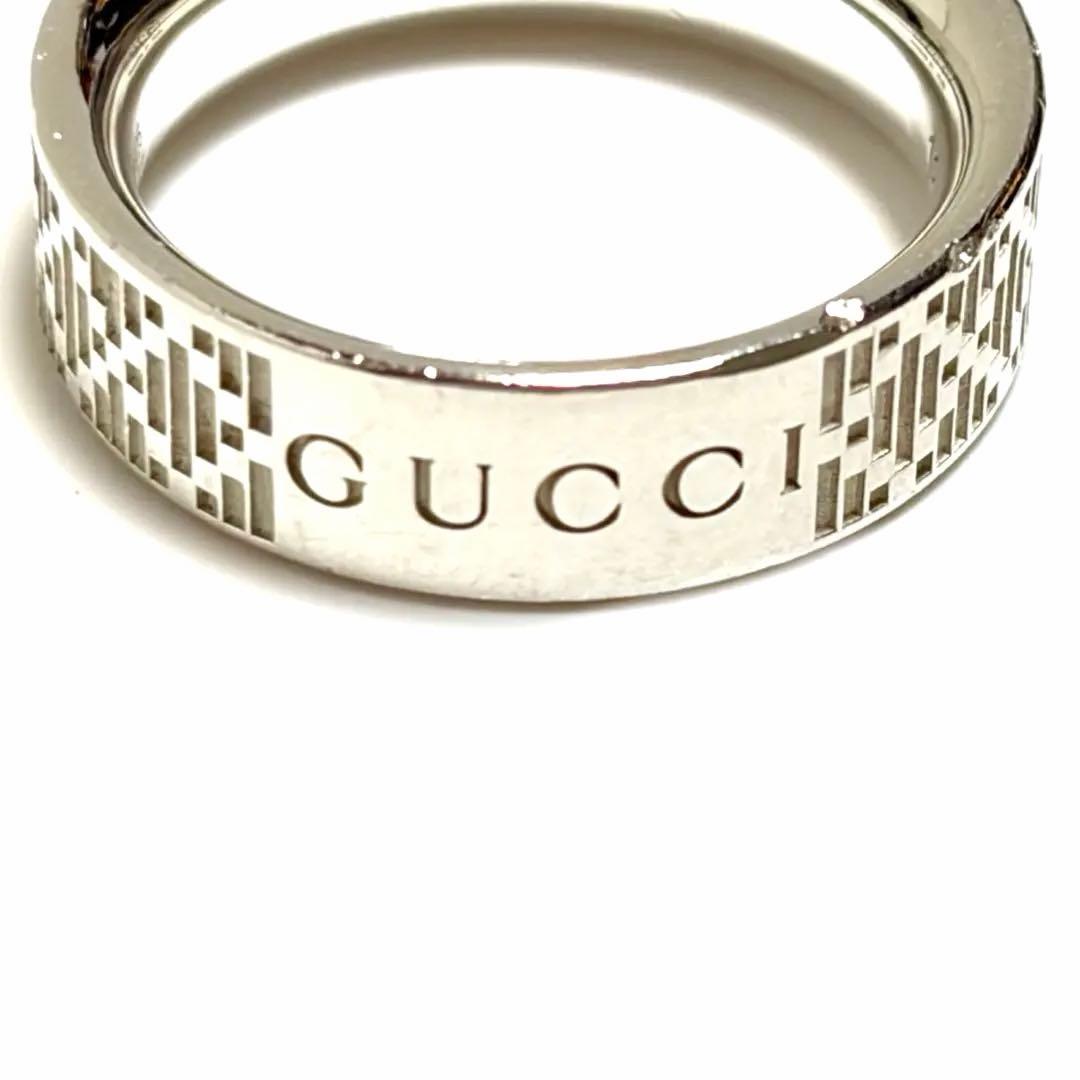 GUCCI リング ディアマンテ シルバー925 ホワイト 13号 アクセサリー
