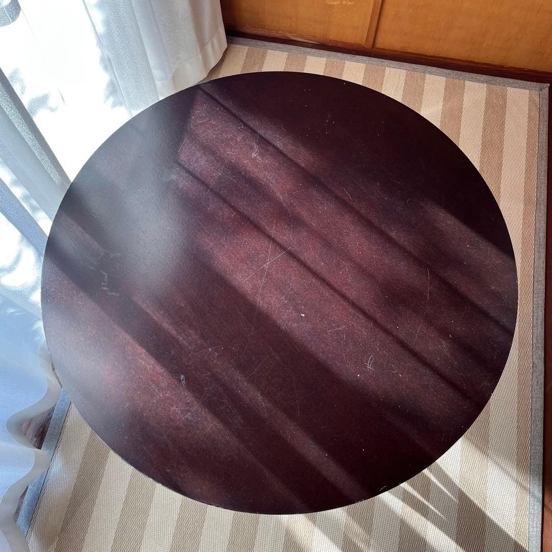 た77・た50【秋田木工 No.401T系】曲げ木ラウンドテーブル 円卓 2卓