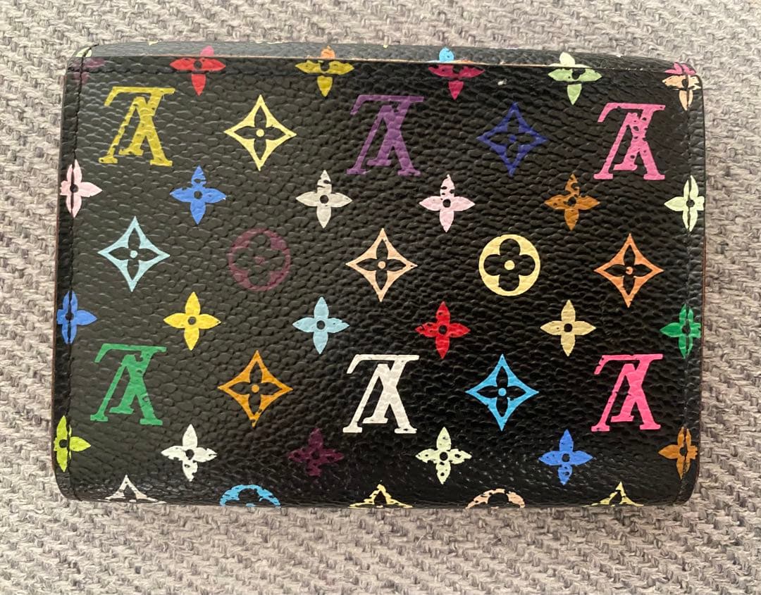LOUIS VUITTON／ルイヴィトン　マルチカラー　カードケース　財布　美品